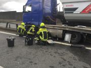 LKW - Diesel läuft aus